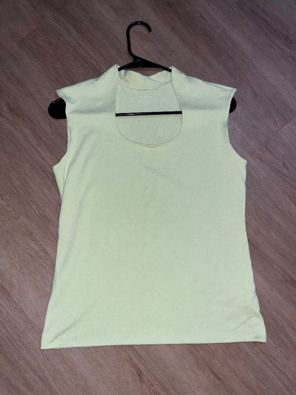 NWOT Grace Light Green Compression Sleeveless Top/Size M